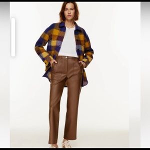 Aritizia vegan leather pants